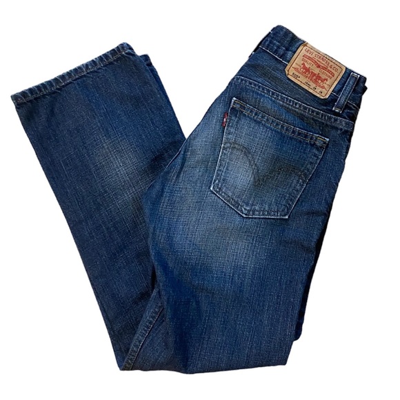 Levis Strauss & Co 505 Men’s Straight Leg Med Wash Jeans Blue Size 28 - Picture 1 of 15
